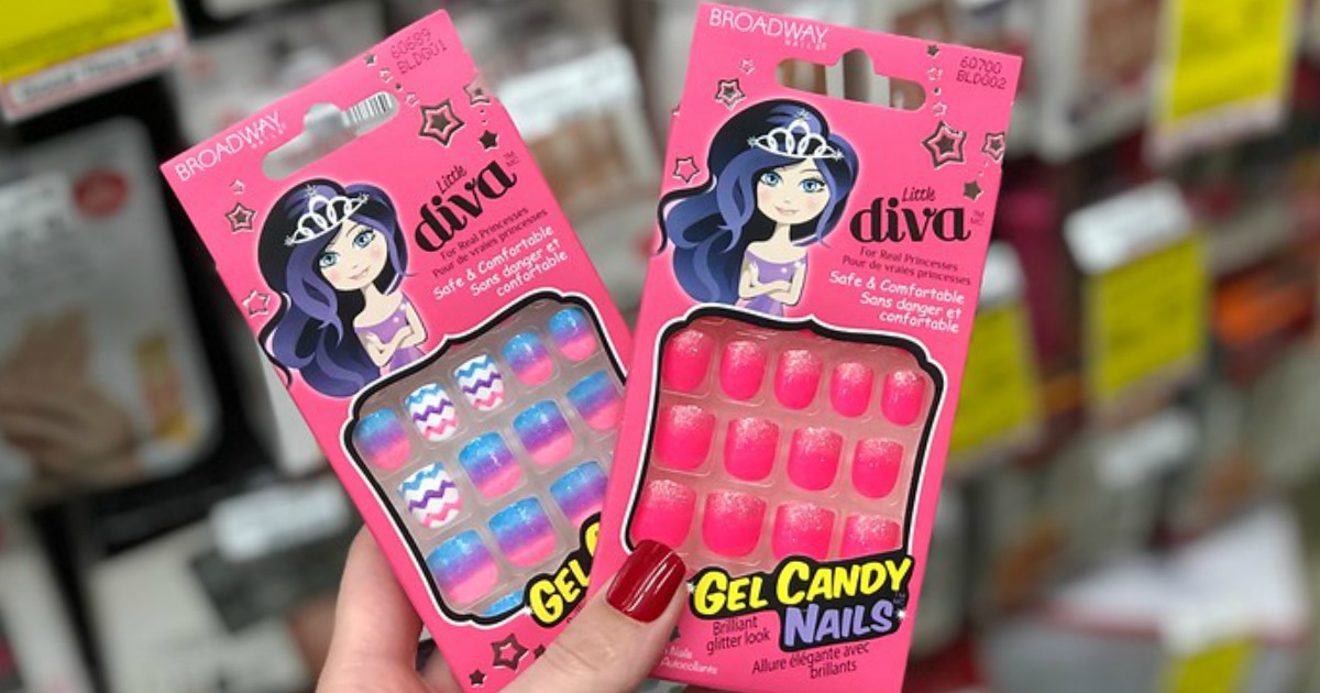 Design your own Nails Little diva - YouTube